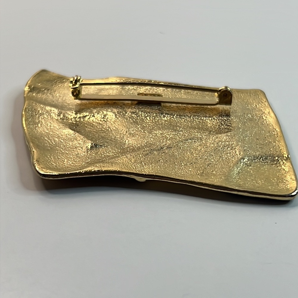 Modernist Multicolored Brooch - Picture 12 of 14